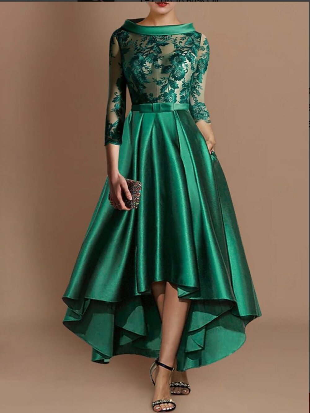 A-line Cocktail Formal wedding Guest dresses